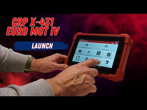 Видео: Launch crp x-431 euro mot 4 Диагностичен уред