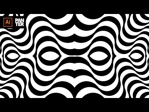 Видео: Оптическая иллюзия в Illustrator
