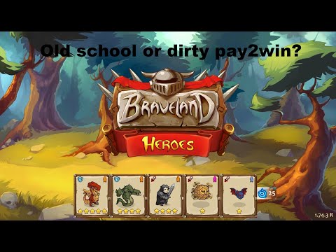 Видео: Храброземье: Герои Магии (Braveland Heroes) - Old school or pay2win?