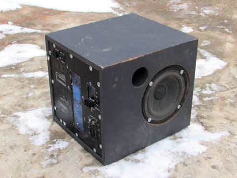 Видео: Автомобильный САБВУФЕР за копейки.