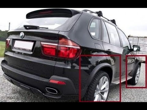 Видео: КАК СНЯТЬ РАСШИРИТЕЛИ АРОК КОЛЕС BMW X5 E70