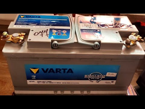 Видео: Varta AGM 95Ah 850А (Start&Stop). Восстановление 9-ти летнего АКБ из Mercedes ML 2009 года. Живой?