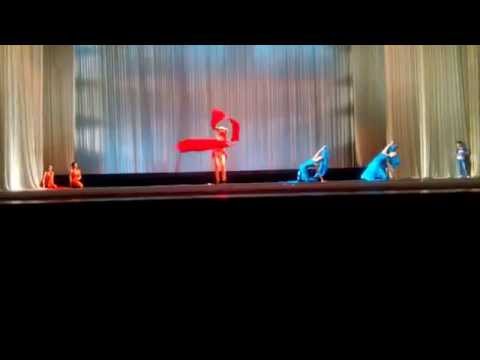 Видео: Ансамбль "Вдохновение" - Огонь и Вода. Международный день танца.