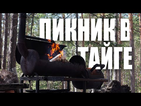 Видео: Весенний поход на избу в тайге. Пожарили мясо на садже. Полетали над тайгой. Избушечный кайф.