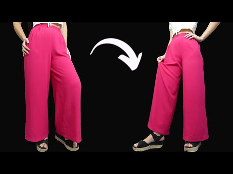 Видео: Как сшить удобные брюки за 30 минут, не обращаясь к портному