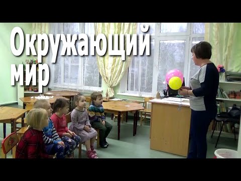 Видео: Открытое занятие «Окружающий мир» в частном детском саду «ЛАД» (младшая группа)