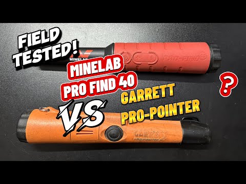 Видео: Полевые испытания Minelab Pro-Find 40 в сравнении с Garrett Pro-Pointer AT