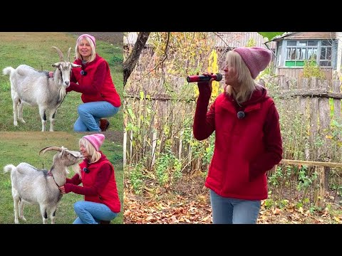 Видео: Артистка пасёт коз | Докатилась! Живёт одна на краю села.