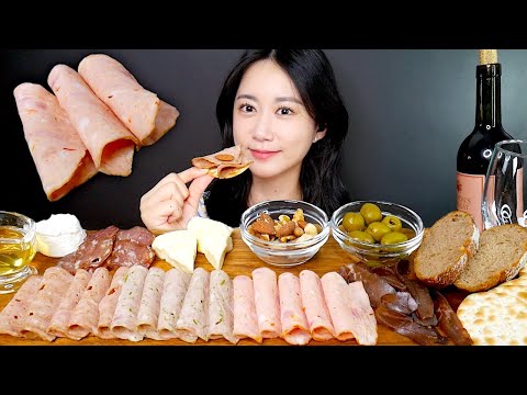 Видео: МУКБАНГ Домашняя Ветчина Для Домашних Праздников🎉 С Красным Вином🍷 | MUKBANG | АСМР | EATING SHOW