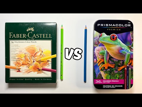 Видео: Polychromos или Prismacolor — что лучше для художников?