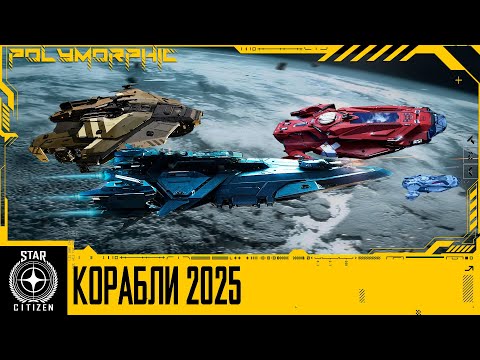 Видео: 🚀STAR CITIZEN: КОРАБЛИ КОТОРЫЕ ВЫЙДУТ В 2025 ГОДУ