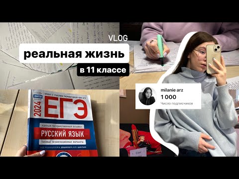Видео: пытаюсь ВЫЖИТЬ в 11 классе и разгребаю долги – егэ, репетиторы, учёба и первая тысяча зрителей