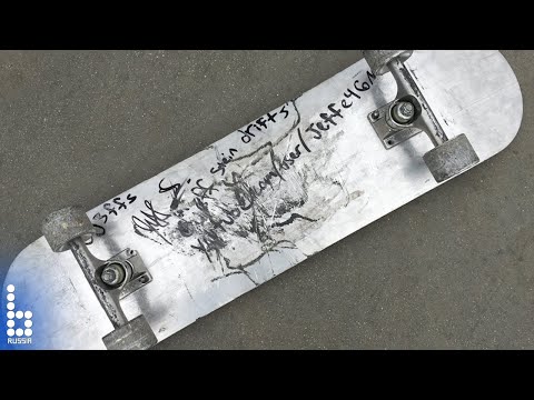 Видео: Скейтборд полностью из МЕТАЛЛА!
