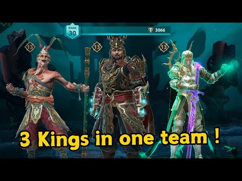 Видео: Эта команда будет править Ареной 👑 *Трио королей* Monkey King, KOTL и Emperor || Shadow Fight 4 A...