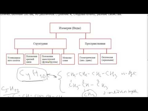 Видео: 7. Все виды изомерии