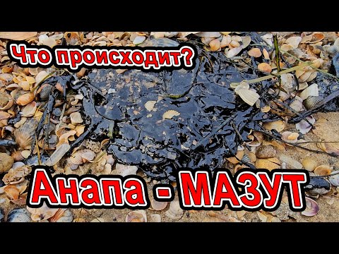 Видео: #Анапа ОПЯТЬ МАЗУТ на пляже! АПОКАЛИПСИС ПОВТОРЯЕТСЯ?