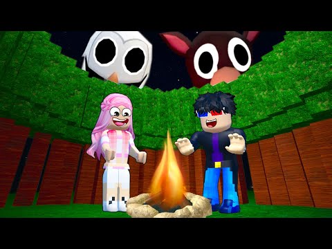 Видео: 🌳ПОСТРОИЛИ БАЗУ ИЗ ДЕРЕВЬЕВ В 99 НОЧЕЙ В ЛЕСУ В РОБЛОКС! ROBLOX