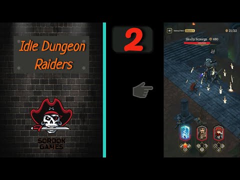 Видео: Idle Dungeon Raiders➤Часть 2. Новые локации. Боссы➤Прохождение