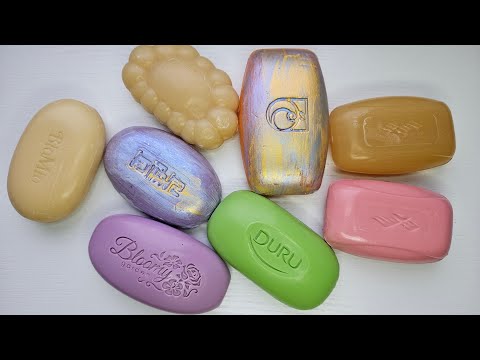 Видео: Dry soap cutting Relax video Carving ASMR Satisfying sounds Резка сухого мыла АСМР  Релакс звуки