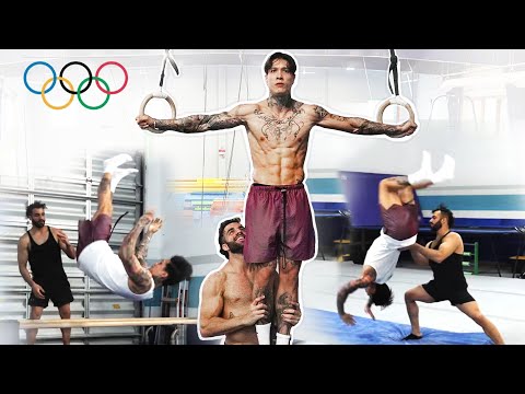 Видео: Я ТРЕНИРОВАЛСЯ С ОЛИМПИЙСКИМ ГИМНАСТОМ