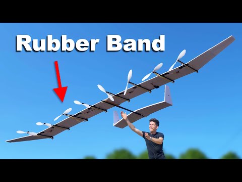 Видео: Гигантский резиновый самолет