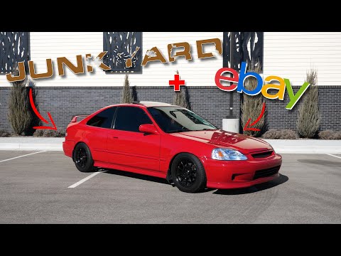 Видео: Все запчасти с разборки и eBay для моей «идеальной» Honda Civic