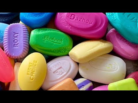 Видео: 1 Hour ASMR | Videо Сollection | Unpacking soap + Cutting soap |No talking  |  Распаковка мыла |