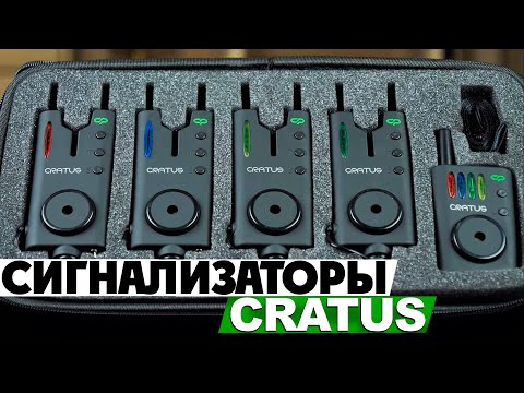 Видео: Обзор сигнализаторов для карповой ловли Carp Pro Cratus 3+1/4+1