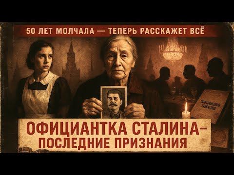Видео: ОФИЦИАНТКА СТАЛИНА: 50 лет молчала, а теперь рассказала всё о кремлёвских застольях!