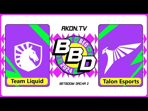 Видео: ДОТА 2 [RU] Talon Esports vs Team Liquid [bo2] BBD Belgrade 2024, Group Stage, Group A