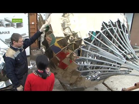 Видео: Трудная красота: как создаются 3D купола нового храма в Абакане