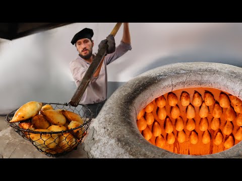 Видео: Ташкентская Самса Капля - популярная уличная еда узбеков | Samsa is a popular street food of Uzbeks