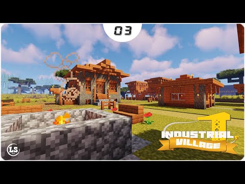 Видео: Minecraft 1.20.1 Industrial Village - #03 Теперь я мэр поселения