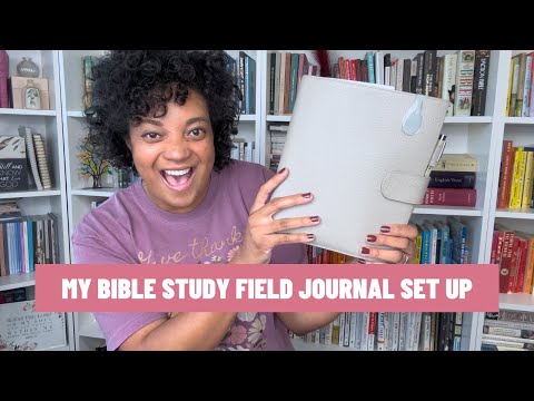 Видео: Мой дневник для изучения Библии