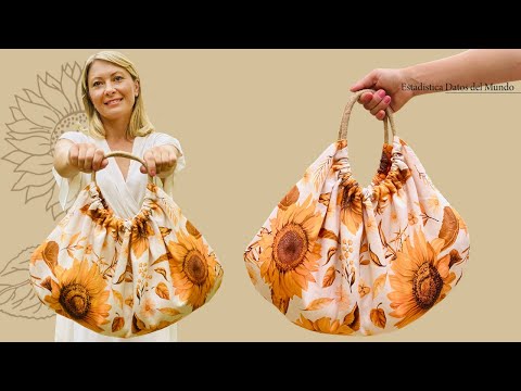 Видео: Сумка с ручкой из джутовой веревки / Пошаговая инструкция для начинающих