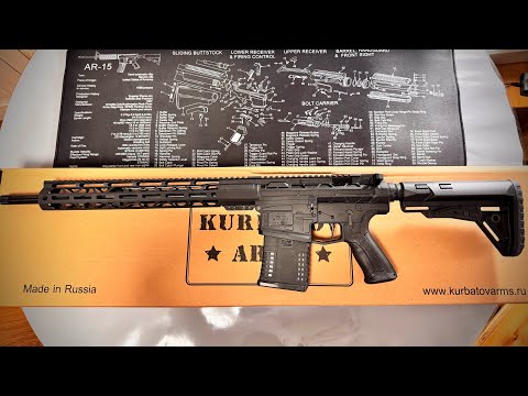 Видео: АR карабин от Kurbatov Arms. Распаковка