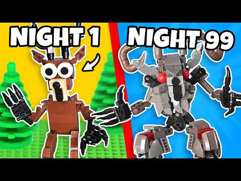 Видео: 99 ночей в лесу в LEGO...