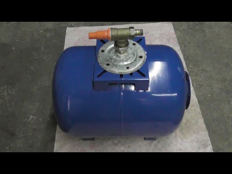 Видео: Гидроаккумулятор не держит давление. Как проверить мембрану.
