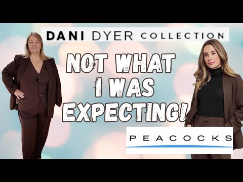 Видео: PEACOCKS: модная одежда больших размеров от Дэни Дайер. #fashionover50 #plussizeclothing #fashion...
