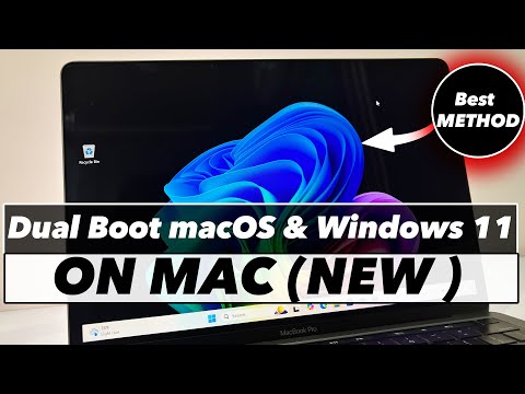 Видео: Как установить Windows 11 и macOS на Mac || Установка Windows 11 на любой компьютер Mac с процесс...