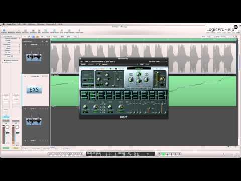 Видео: Logic Pro 9. Семплер EXS24. Урок 6 [Logic Pro Help]