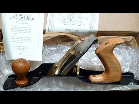 Видео: Обзор Рубанка Lie Nielsen No.5 (York Pitch--50°). Тест на "Железном" Дереве