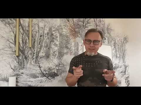 Видео: Трансферная плёнка вместо фотообоев или росписи. (Transferring film instead wallpapers or painting).