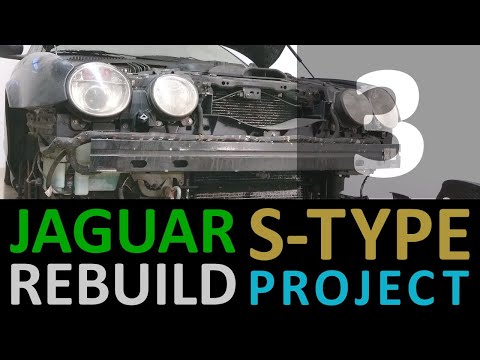 Видео: Реставрация Jaguar S-Type [3] Разборка ПЕРЕДНЕЙ КОНЦЕВОЙ ЧАСТИ