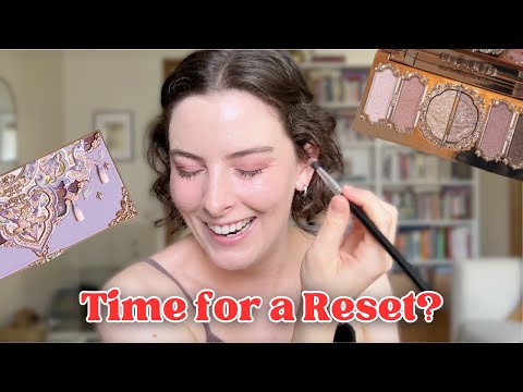 Видео: Я очень хочу попробовать...GRWM + чат с использованием теней для век Flower Knows (часть 2)