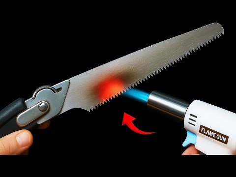 Видео: Как заточить пильное полотно до бритвенной остроты