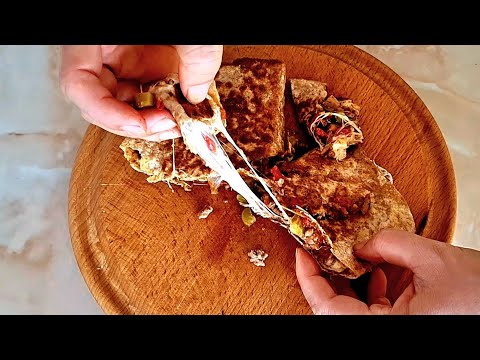 Видео: Домашно Бурито за Обяд 🌯 Толкова вкусно, че ще искате още! ♥️