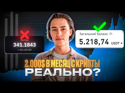 Видео: Как с 0 вырасти к 2.000$ за 6-12 месяц на крипте? Полная схема!