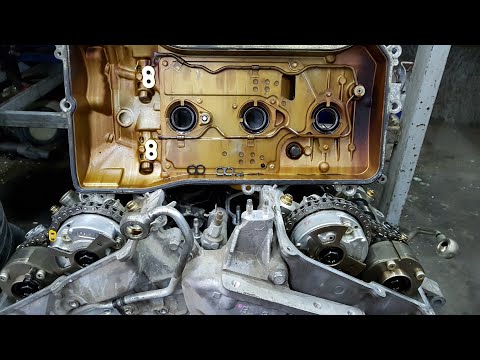 Видео: Toyota Lexus 2GR FE стук муфты vvt-i фильм #3