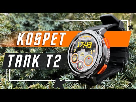 Видео: ПРОЧНЫЙ ТОП 🔥 УМНЫЕ ЧАСЫ KOSPET TANK T2 АРМЕЙСКАЯ ЗАЩИТА IP69K